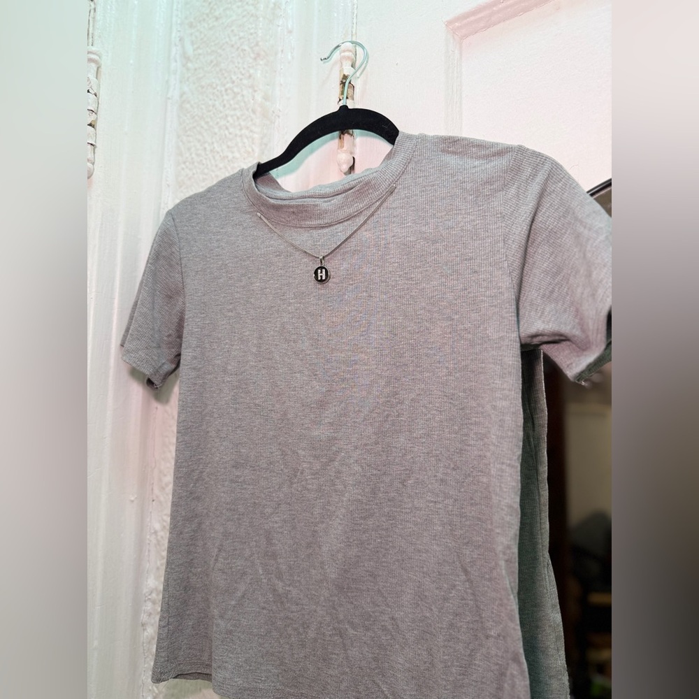 Women's Gray Casual Knit Skirt - Unbranded